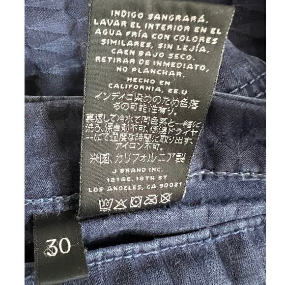J Brand Celestine Super Skinny textured blue jeans pants size 30 485B010 - Picture 8 of 10